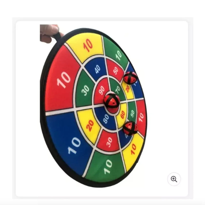 Set Tablero Tiro Al Blanco De Velcro Niñ