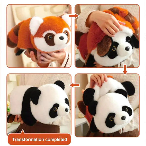 Peluche Panda Rojo Reversible - Varietas Chile - Santiago