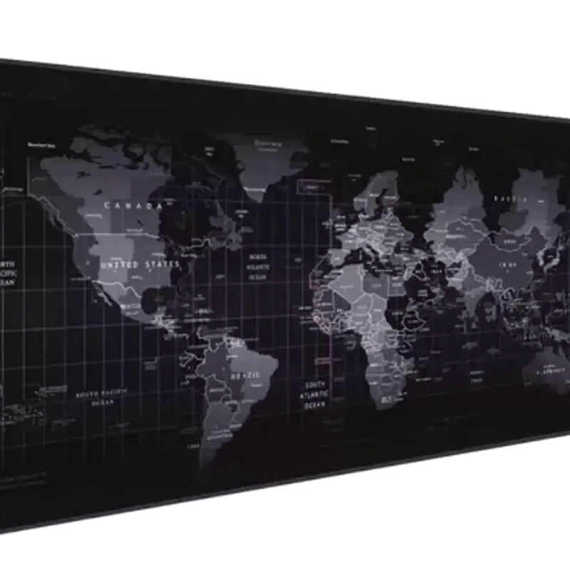 Pad Mouse Gamer Mapa De Mundo 90X40Cm - Varietas Chile - Santiago