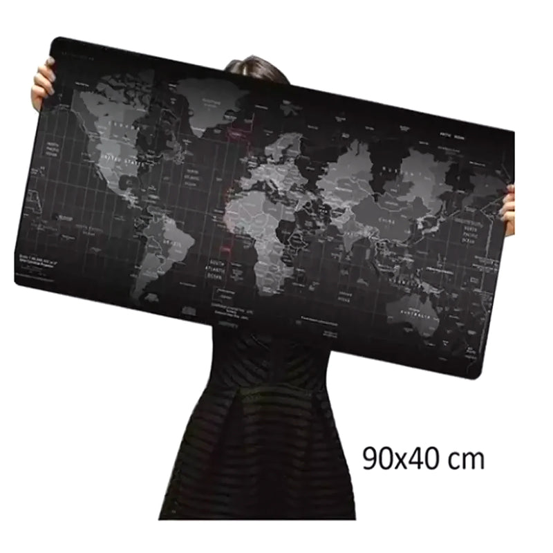Pad Mouse Gamer Mapa De Mundo 90X40Cm - Varietas Chile - Santiago