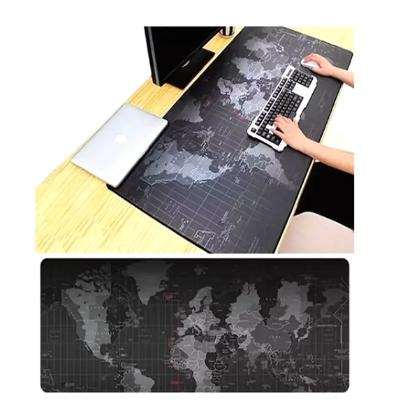 Pad Mouse Gamer Mapa De Mundo 90X40Cm - Varietas Chile - Santiago