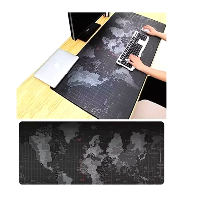 Pad Mouse Gamer Mapa De Mundo 90X40Cm - Varietas Chile - Santiago