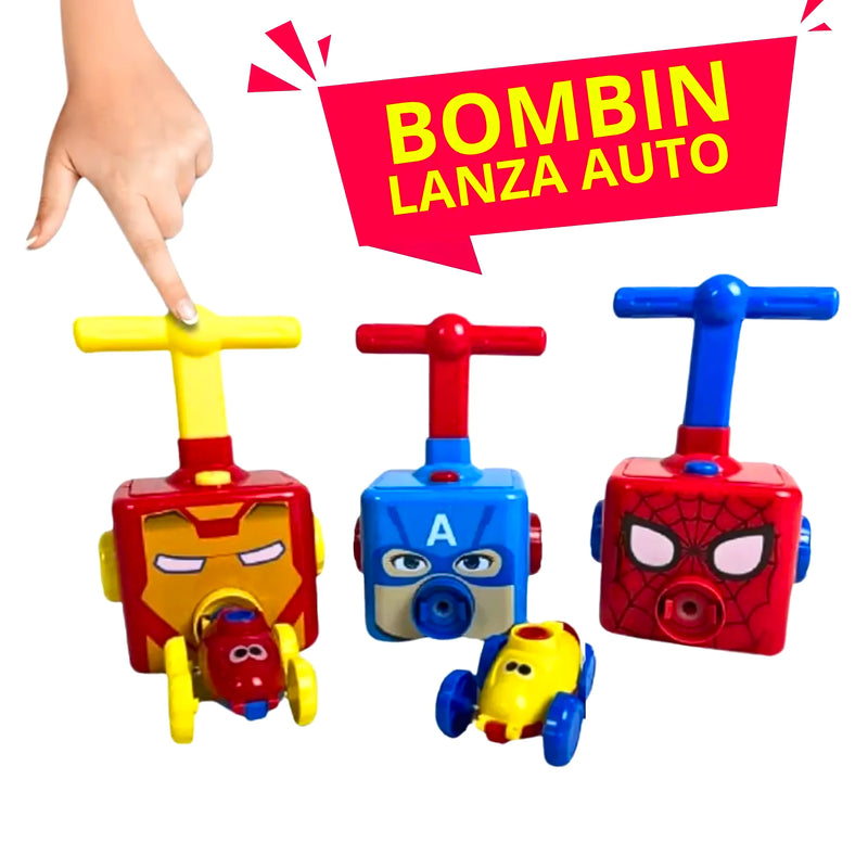 Bombin Con Globo Lanazador De Auto - Varietas Chile - Santiago
