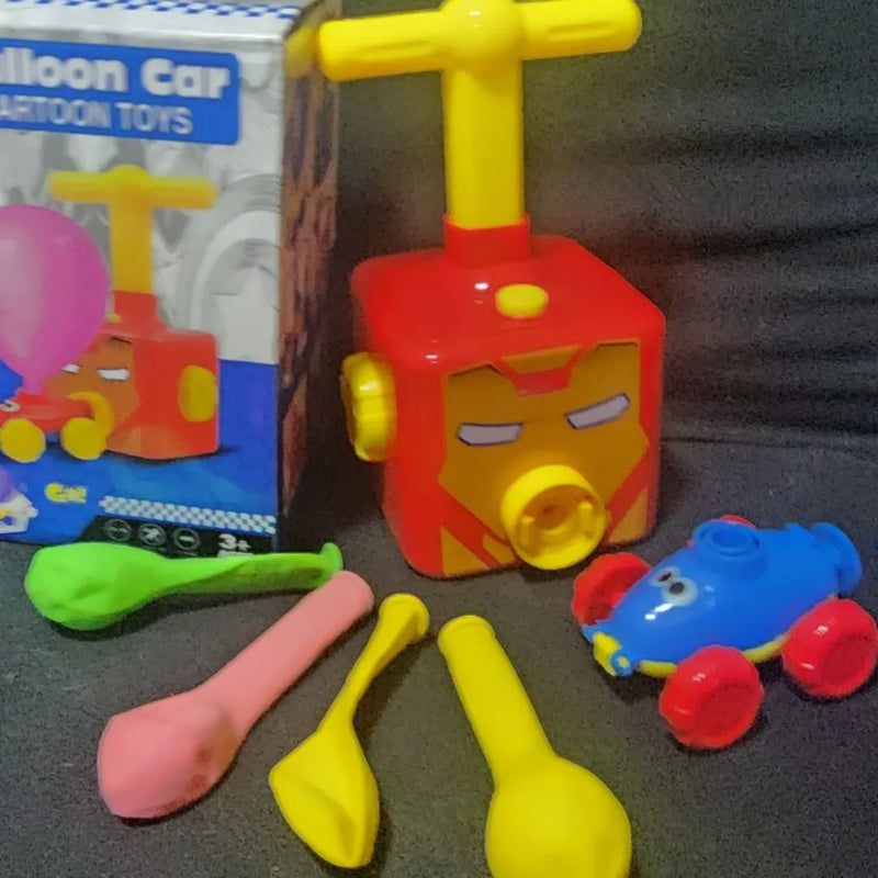 Bombin Con Globo Lanazador De Auto