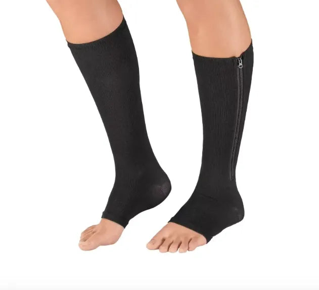 Calcetas Compresión Varices Negro S M