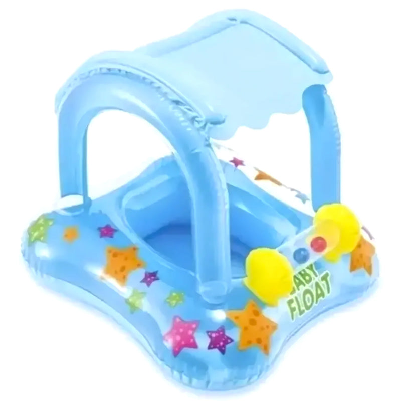 Flotador Inflable Con Techo Bebés Rosa - Varietas Chile - Santiago
