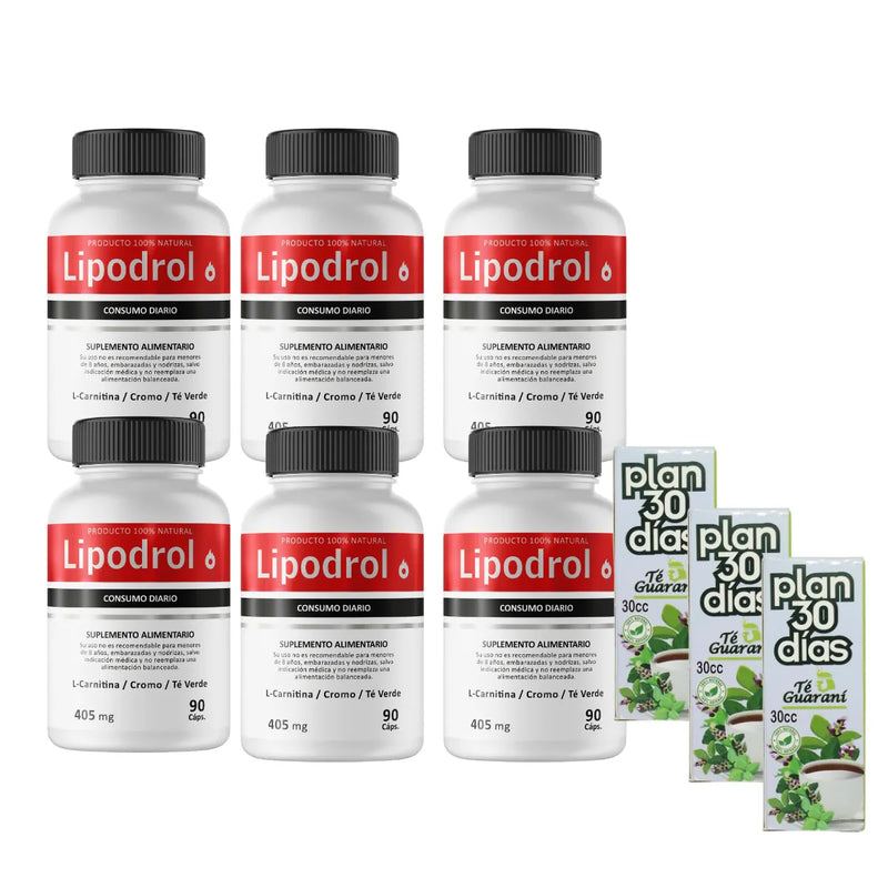 6 Lipodrol 3 Plan 30 Dias Gratis