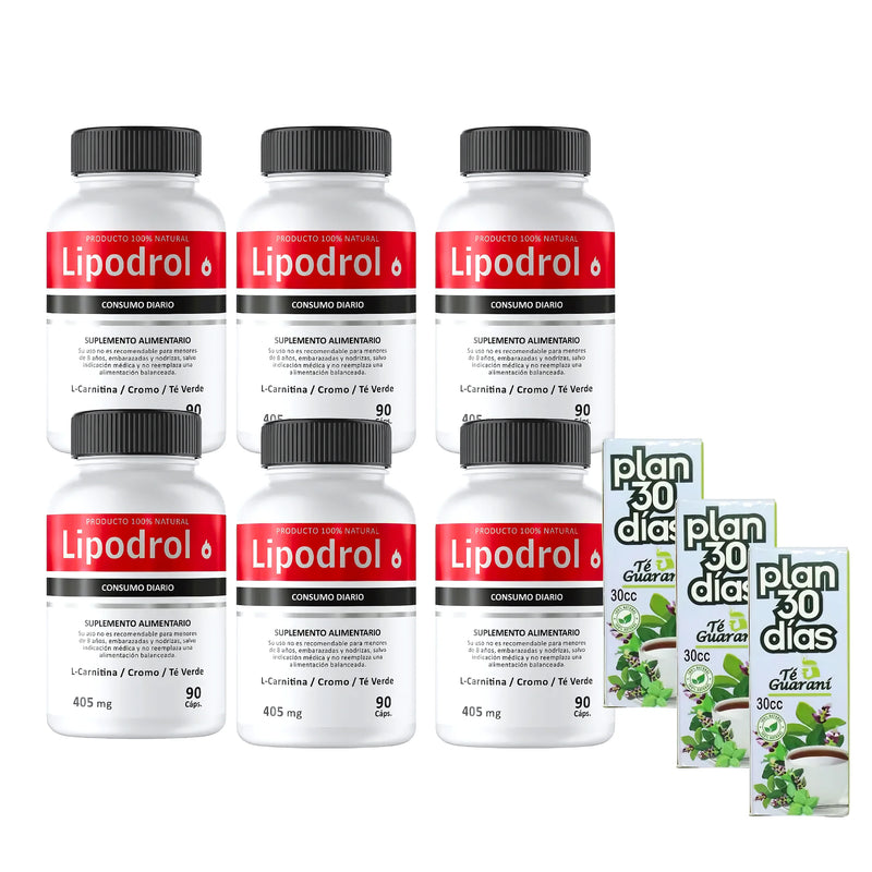 6 Lipodrol 3 Plan 30 Dias Gratis - Varietas Chile - Santiago