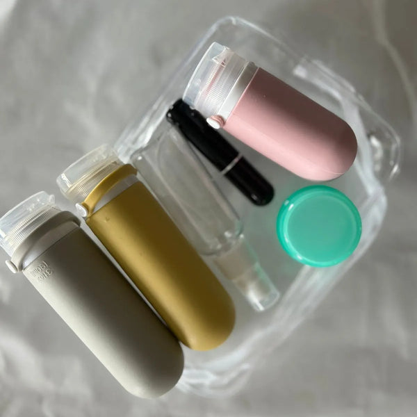 Envases De Silicona Perfum Para Viajes