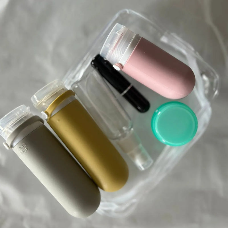 Envases De Silicona Perfum Para Viajes