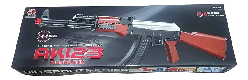 Fusil Juguete Ak47 4 En 1 Más 500 Baline - Varietas Chile - Santiago