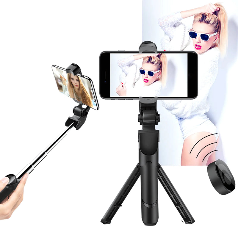 Trípode Bastón Selfie Bluetooth 3 En 1 - Varietas Chile - Santiago