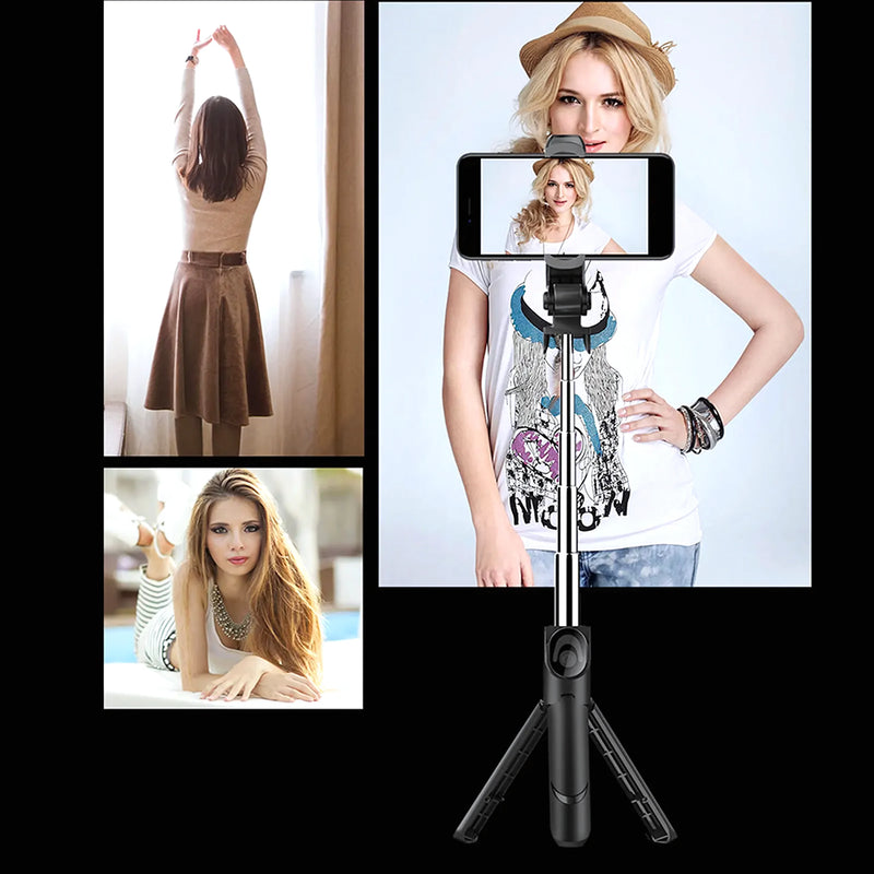 Trípode Bastón Selfie Bluetooth 3 En 1 - Varietas Chile - Santiago