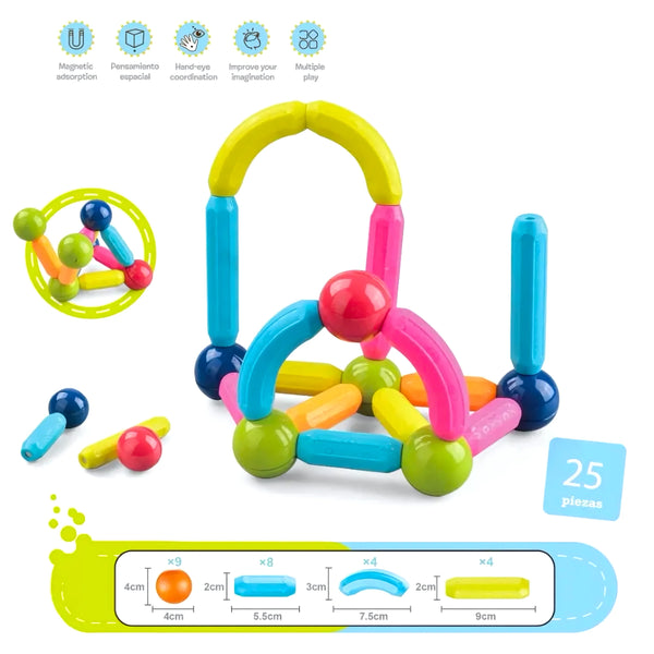 Palos Magneticos Set De 25 Pcs - Varietas Chile - Santiago