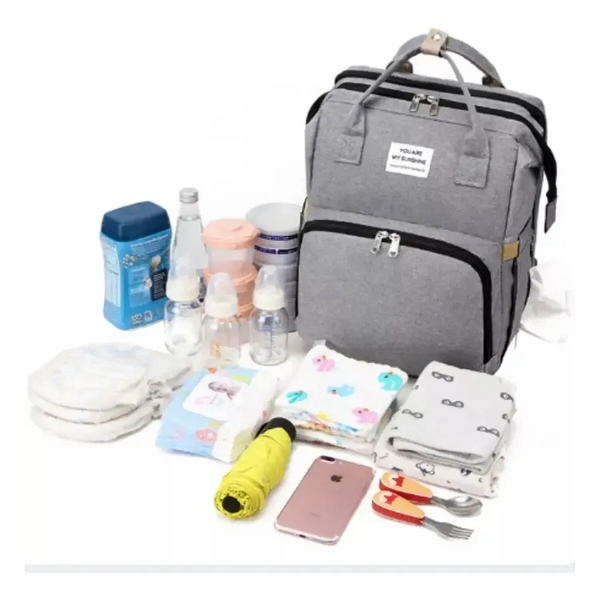 Maleta Mochila Pañalera Cuna