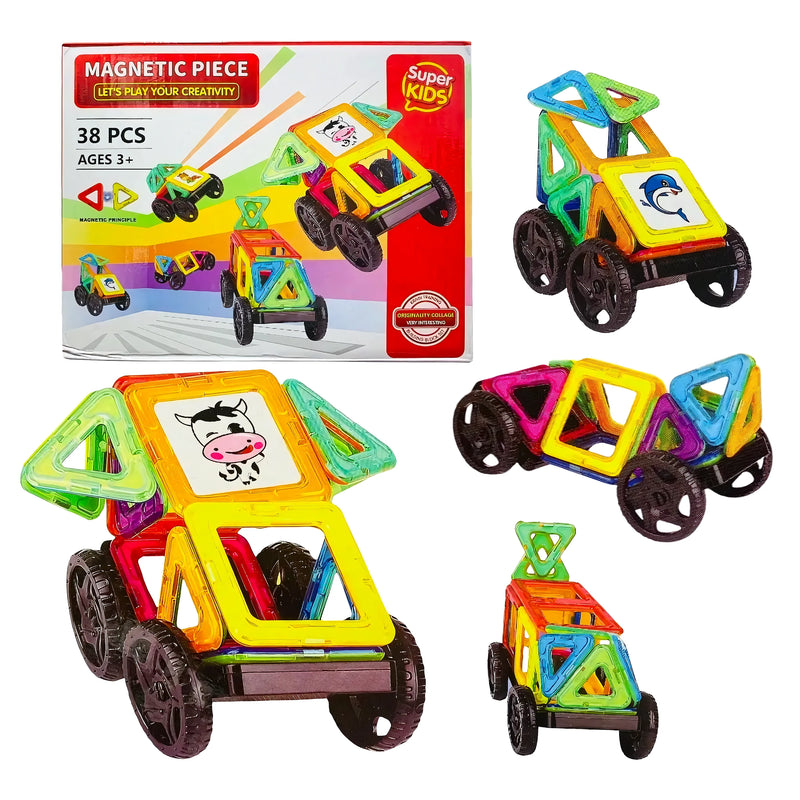 Juego Magnético Bloques Didáctico 38 Pcs - Varietas Chile - Santiago