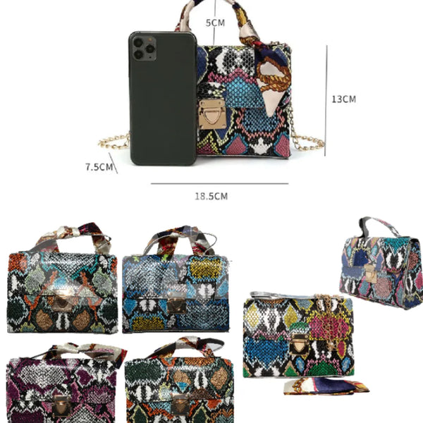 Cartera Estampada Animal Print