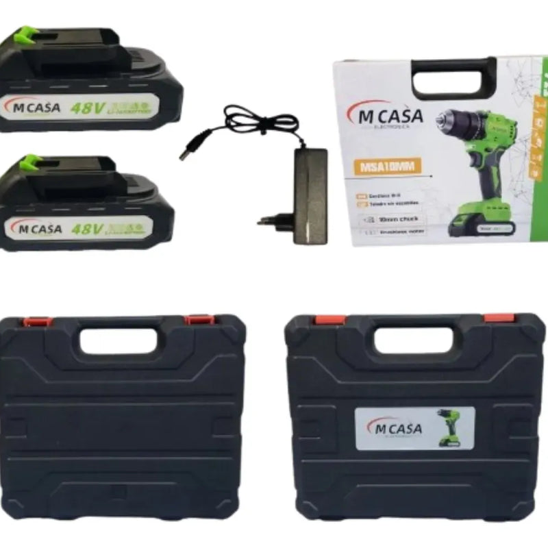 Taladro Inalambrico Mcasa 2 Baterias