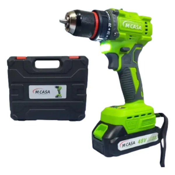 Taladro Inalambrico Mcasa 2 Baterias