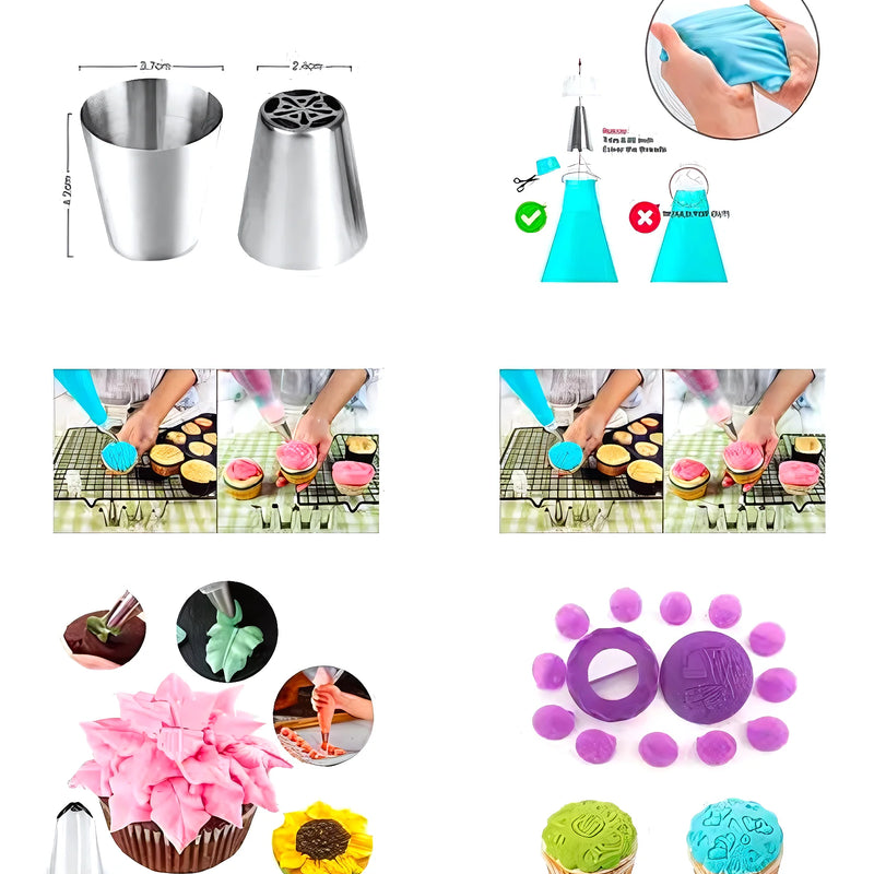 Kit Utensilios Repostería Pasteles 137Pz - Varietas Chile - Santiago
