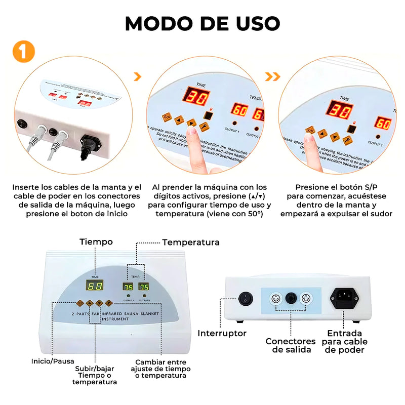 Manta Térmica Para Sauna Multifuncional - Varietas Chile - Santiago