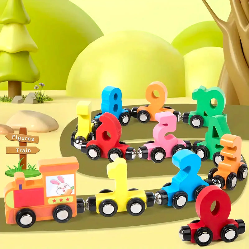 Tren De Madera Magnético Infantil - Varietas Chile - Santiago