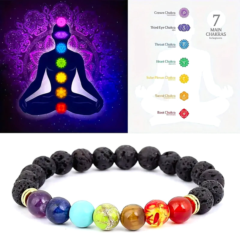 1 Pulsera Limpia Mala Energia Chakra - Varietas Chile - Santiago