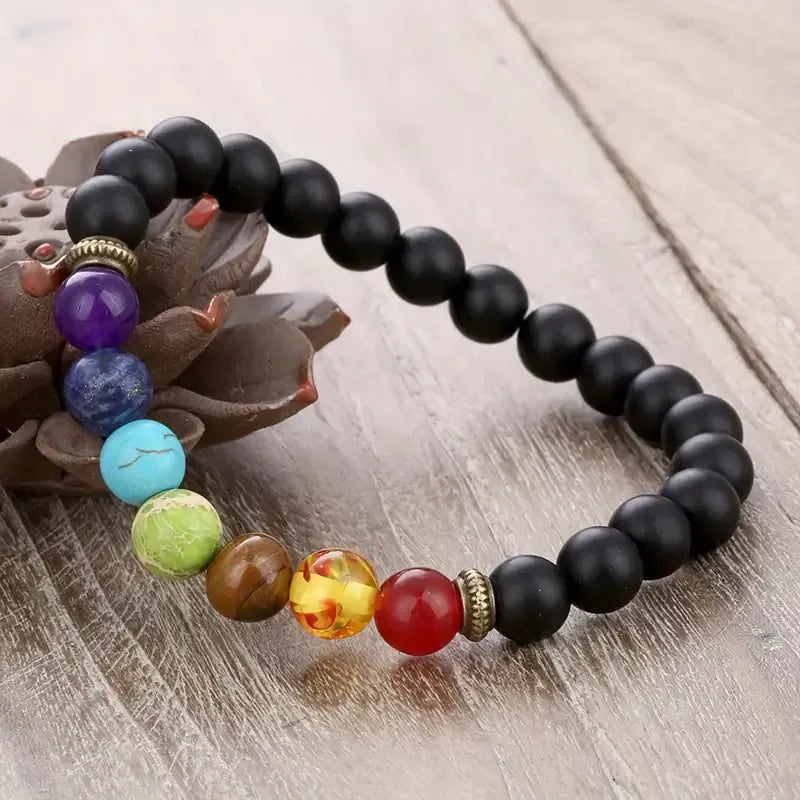 1 Pulsera Limpia Mala Energia Chakra