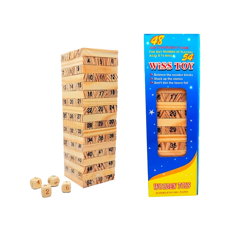 Juego Jenga Clásico 48 Piezas De Madera - Varietas Chile - Santiago