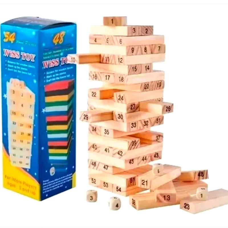 Juego Jenga Clásico 48 Piezas De Madera - Varietas Chile - Santiago