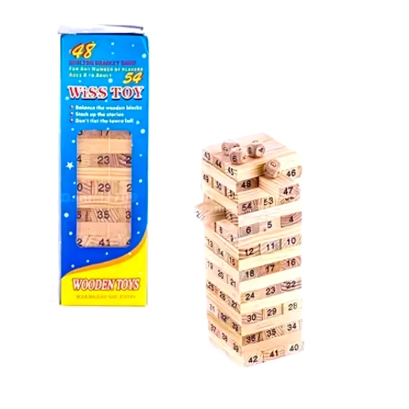 Juego Jenga Clásico 48 Piezas De Madera - Varietas Chile - Santiago