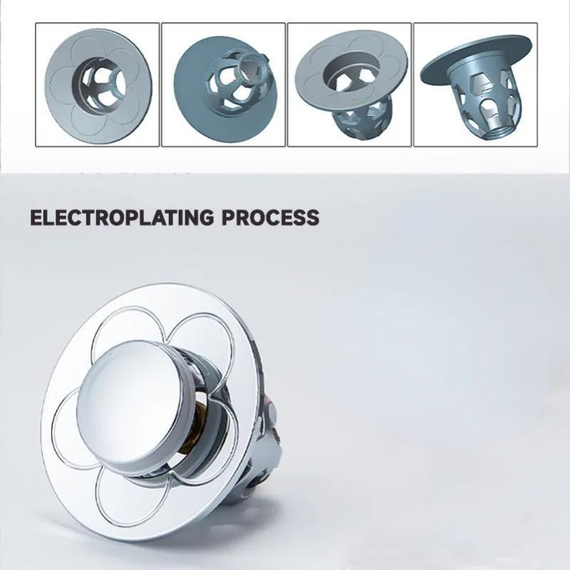 Tapón Núcleo Con Rebote Para Lavamanos