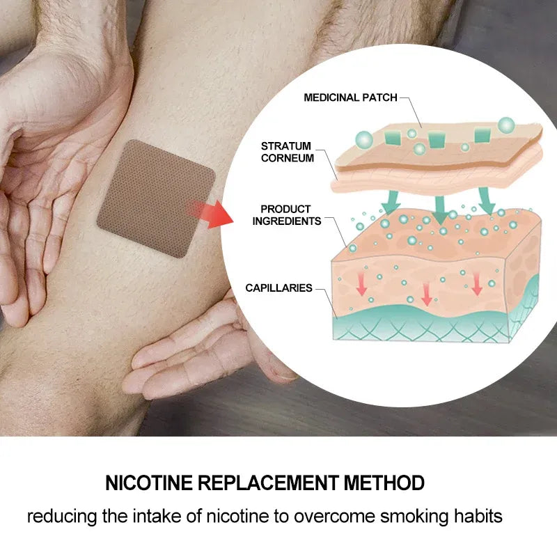 Parche Antitabaco Transdérmico 10 Pcs