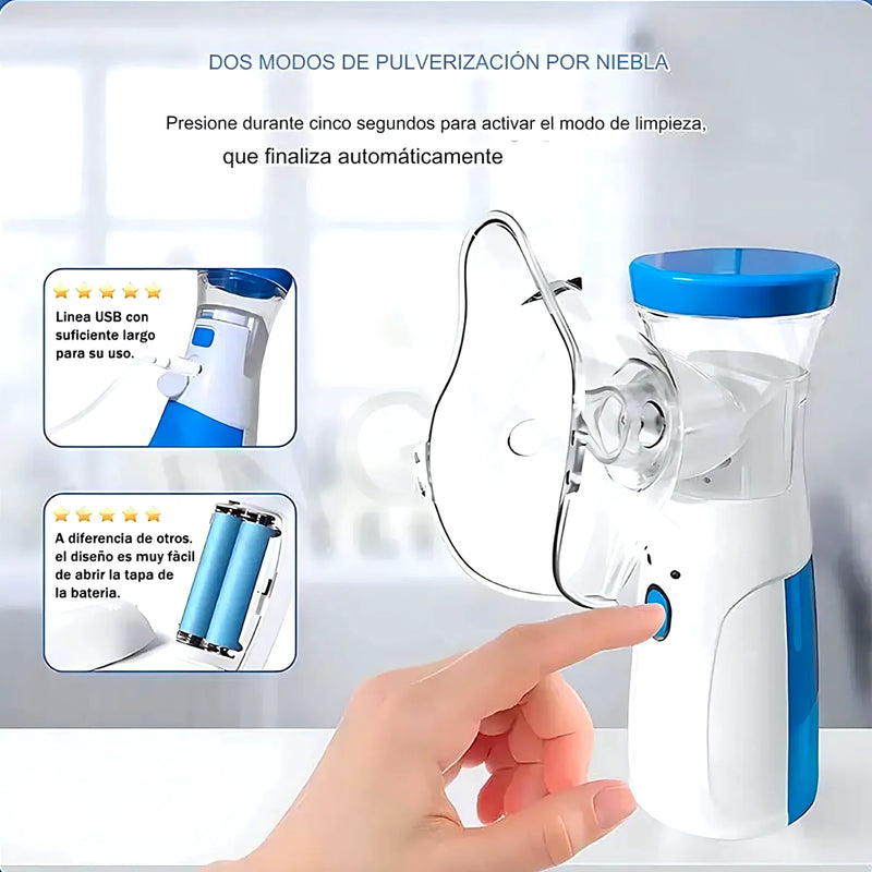 Nebulizador Portátil Para Niños Adultos - Varietas Chile - Santiago