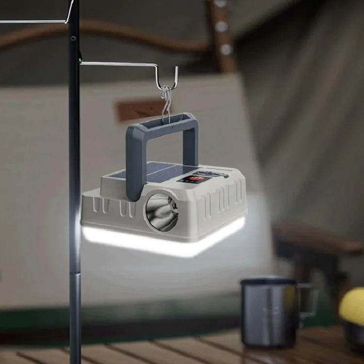 Linterna Led Solar Camping Portátil