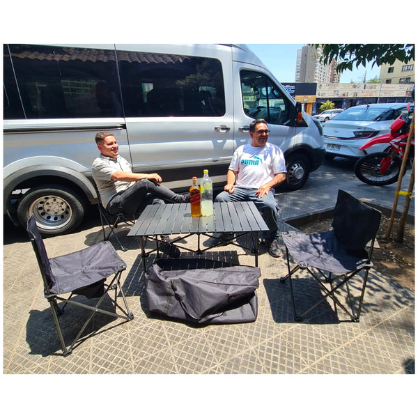 Silla Y Mesa Para Camping Juego 5 Piezas - Varietas Chile - Santiago