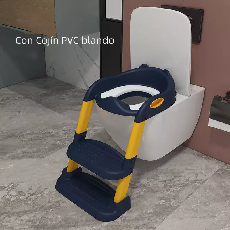 Escaleras Para El Baño De Los Niños