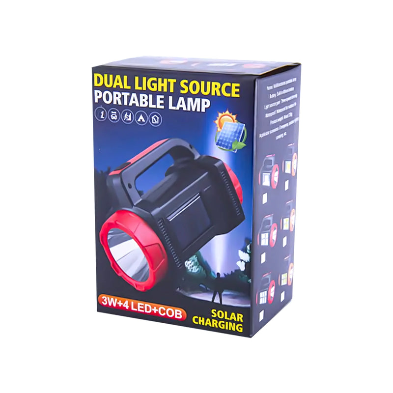 Farol Linterna De Carga Solar 3 Modos - Varietas Chile - Santiago