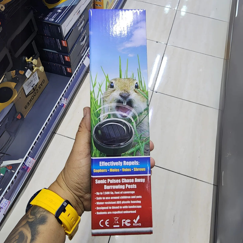 Estaca Solar Con Repelente Ratas Ratones -en tu casa Chile - Santiago