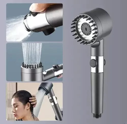 Cabezal De Ducha Con Masajeador Alta Pre