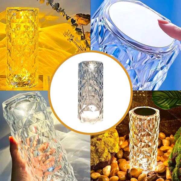 Lampara De Velador Tactil Lampara Diaman - Varietas Chile - Santiago