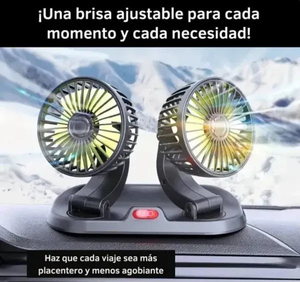 Ventilador Doble Usb La Brisa Perfecta