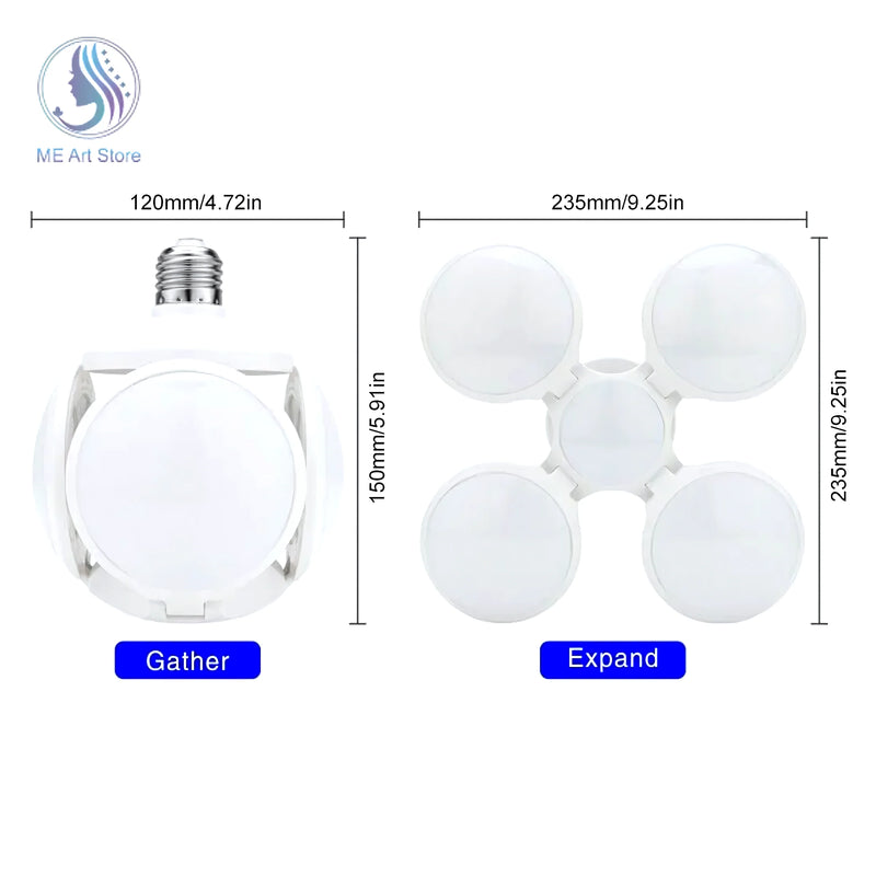 Ampolleta Led Plegable Pelota 40W Blanco - Varietas Chile - Santiago