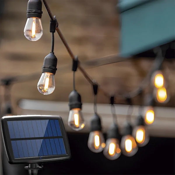 Luces Guirnalda 10Mts Solar Usbcontrol