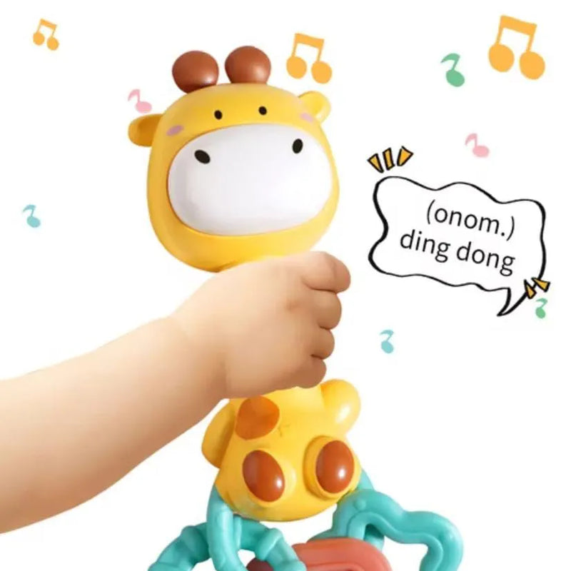Sonajero Musical Molar Stick Jirafa