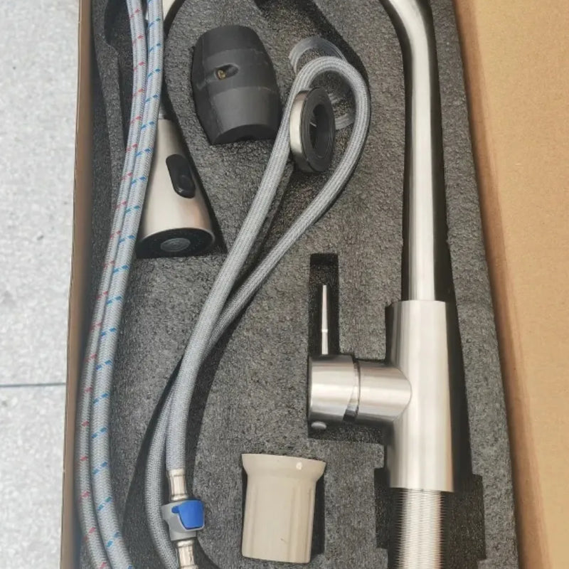 Monomando Extensible Acero Inoxidable