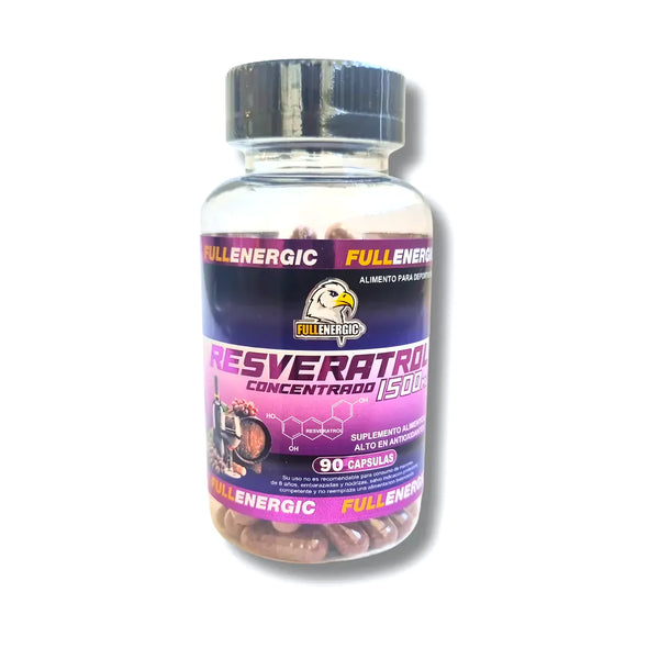 Resveratrol Concentrado 1500Mg 90 Cápsul - Varietas Chile - Santiago