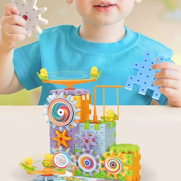 Bloques De Construccion Engranajes Elect