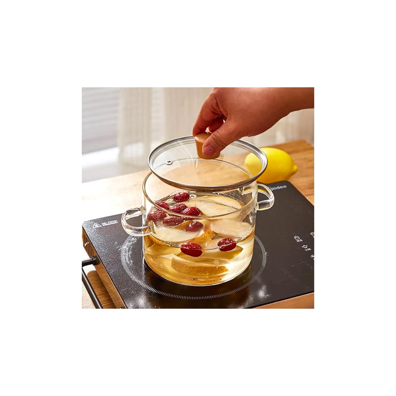 Olla De Vidrio 1400 Ml Con Tapa - Varietas Chile - Santiago