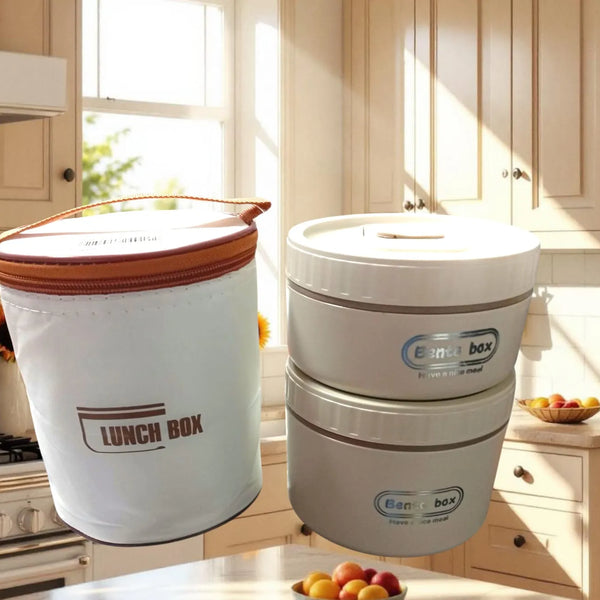 Lunch Box Lonchera 2 En 1 550Ml 420Ml